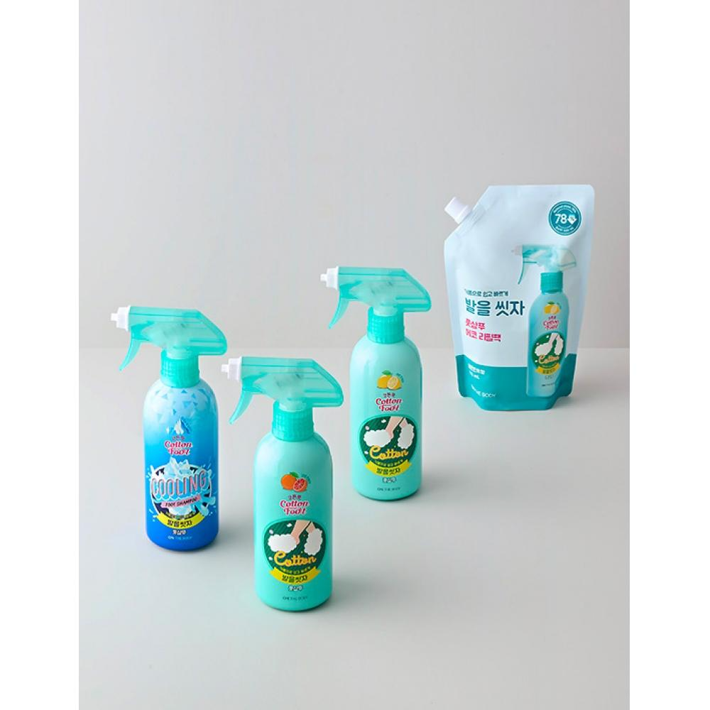 Cotton Foot Shampoo [Grapefruit], 510ml, 1pack - Image 2