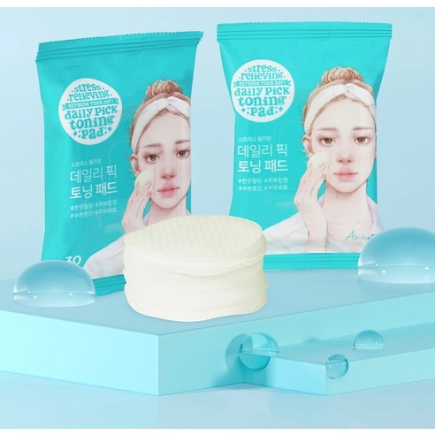 Stress Relieving Daily Pick Toning Pad, 30ea, 1pack - Image 4