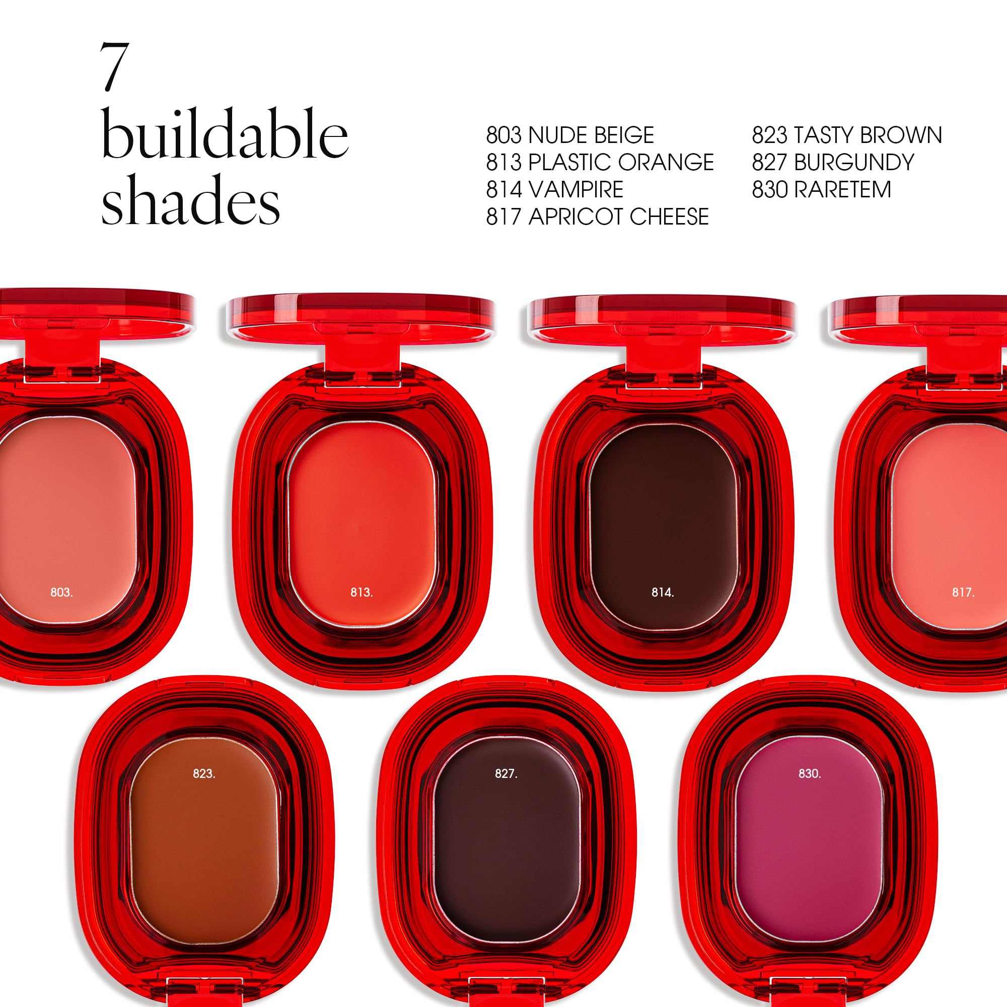 Air Lips, 1.2g, 827 Burgundy, 1pack - Image 2