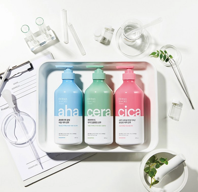 Ceramide Scalp Deep Cleansing Shampoo, 600ml, 1pack - Image 2