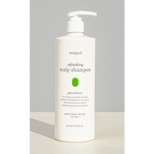 Refreshing Scalp Shampoo [Green Breeze], 500ml, 1pack - Image 2