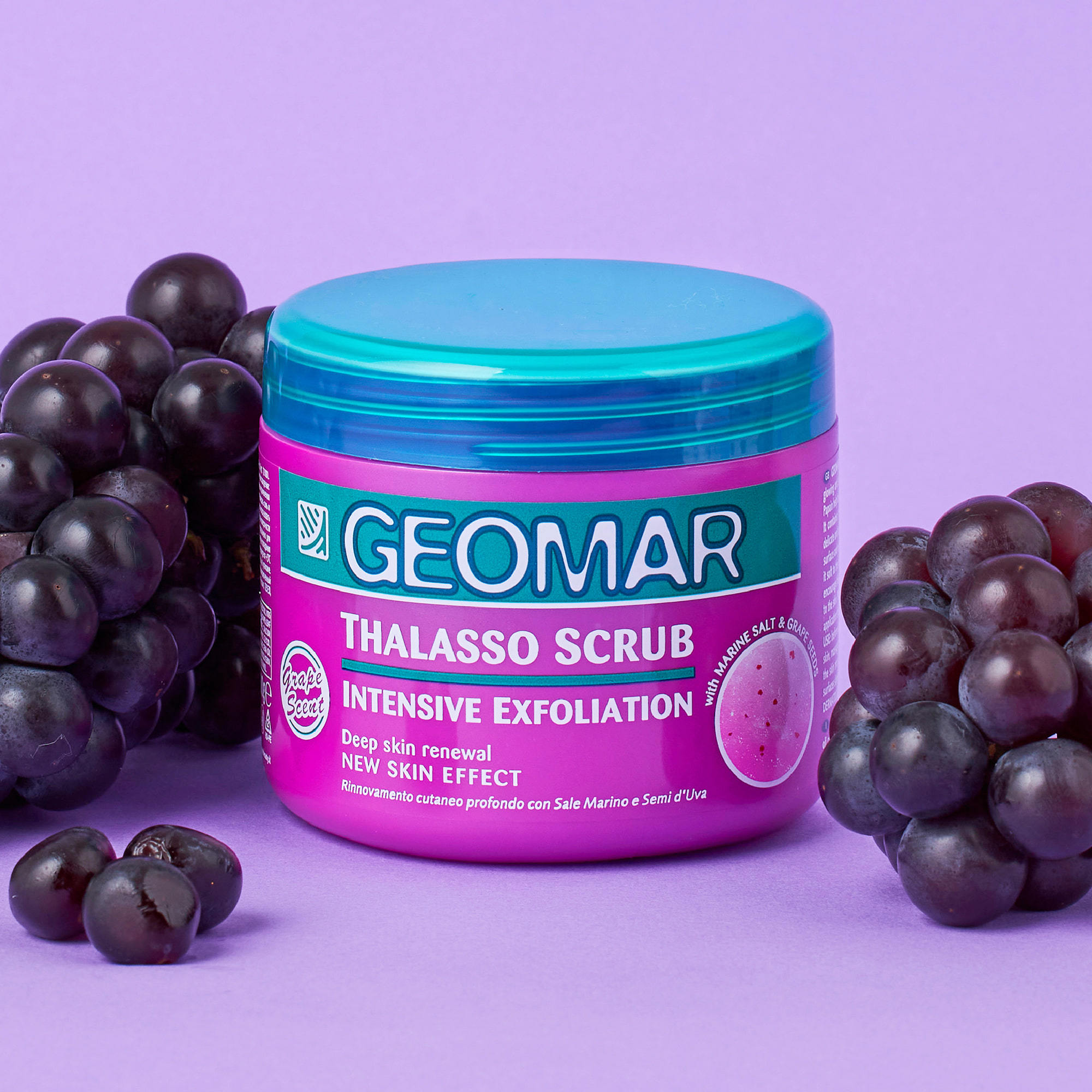 Grape Body Scrub (Intensive Body Scrub), 600g, 1pack - Image 2