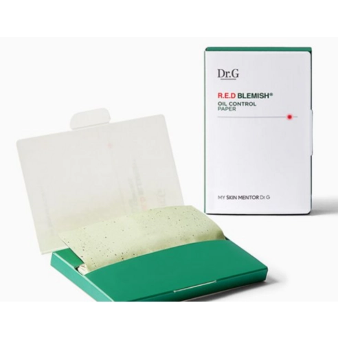 Red Blemish Oil Control Paper, 70ea, 1pack - Image 5