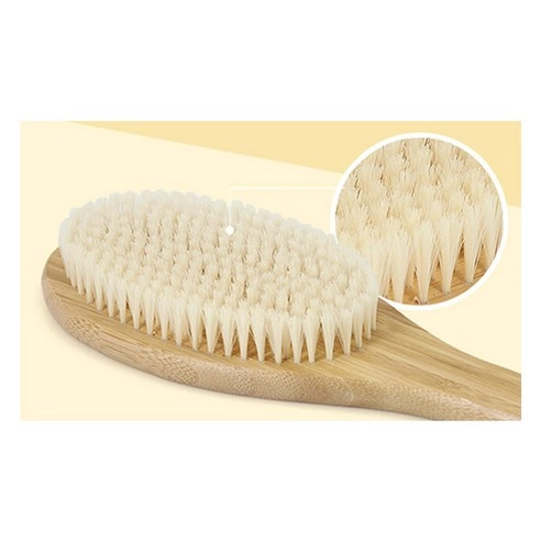 Bamboo Soft Body Brush, 1ea, 1pack - Image 2