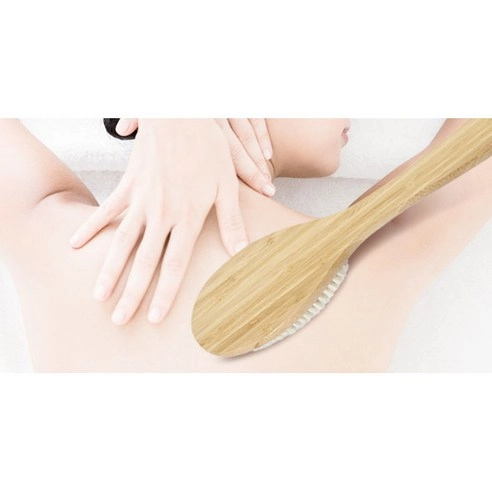 Bamboo Soft Body Brush, 1ea, 1pack - Image 3