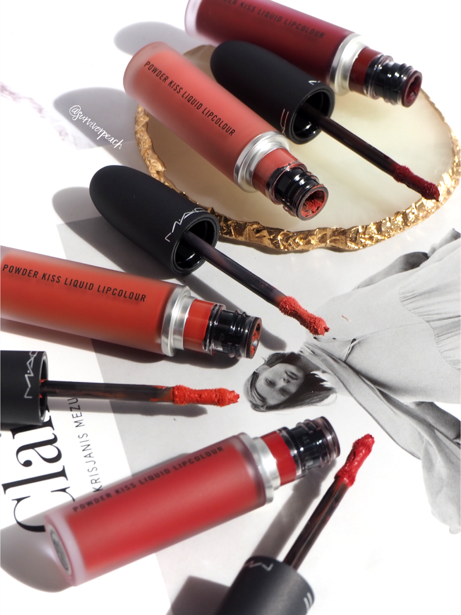 Powder Kiss Liquid Lip Color, 5ml, Chestnut, 1pack - Image 2