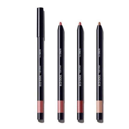 Eco Soul Lip Liner, 0.2g, PK01 Rose Garden, 1pack - Image 2