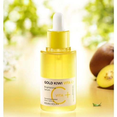 Gold Kiwi Vitamin C+ Brightening Serum, 45ml+23ml, 1set - Image 3
