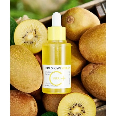 Gold Kiwi Vitamin C+ Brightening Serum, 45ml+23ml, 1set - Image 4