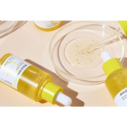 Gold Kiwi Vitamin C+ Brightening Serum, 45ml+23ml, 1set - Image 6
