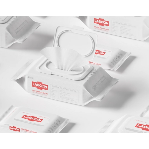 V3 Antibacterial Hand Sanitizer Wipes, 60ea, 1pack - Image 3