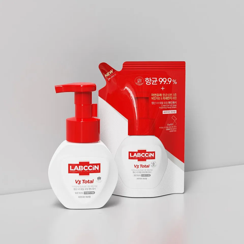 V3 Total Foaming Hand Wash, 250ml, 1pack - Image 2