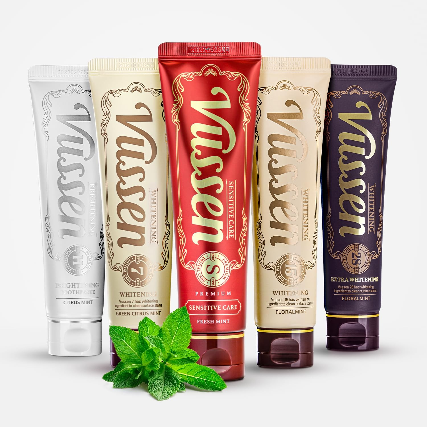 Vussen 15 Teeth Whitening Paste [Floral Mint] - Image 2