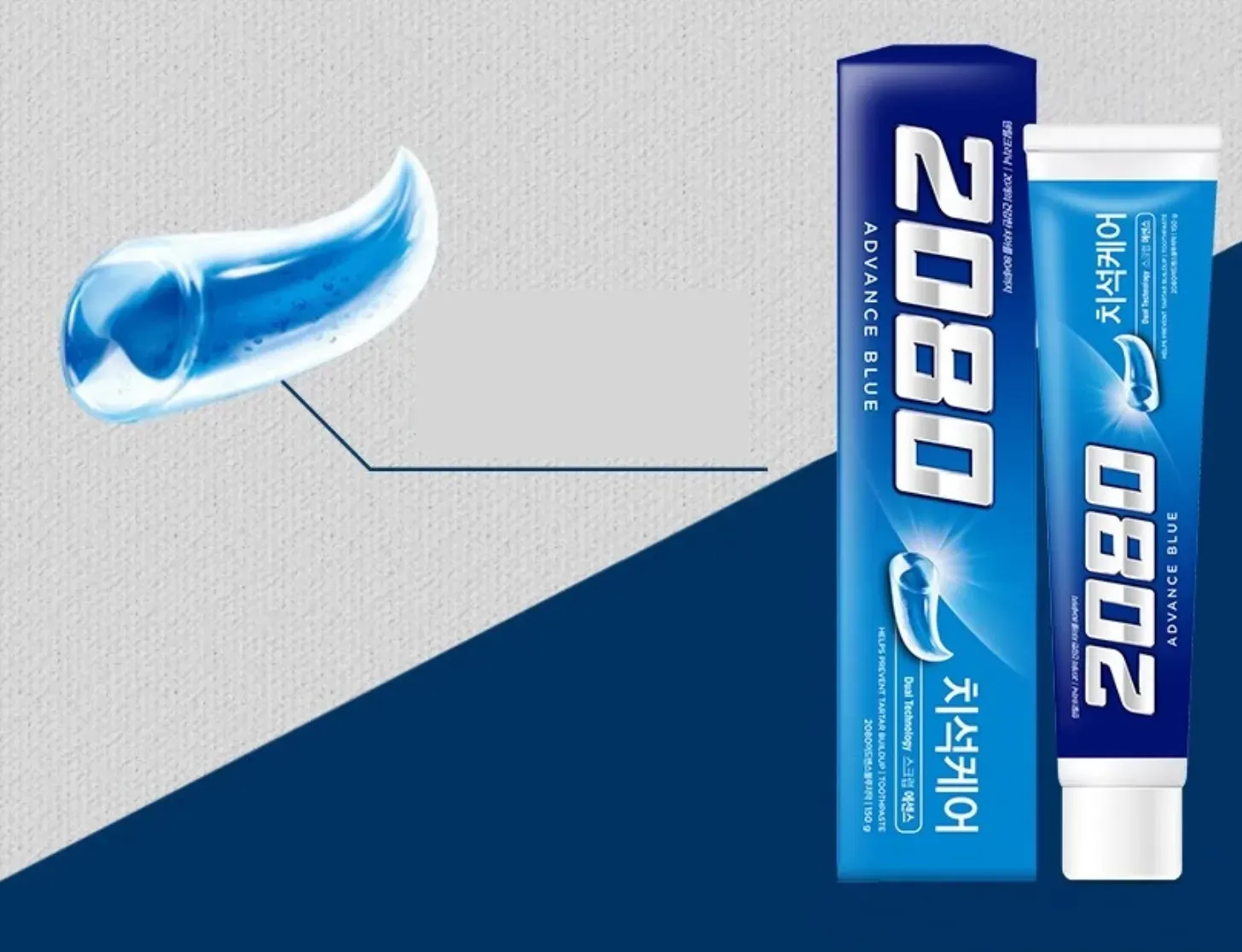Advance Blue Toothpaste, 150gx6ea - Image 2