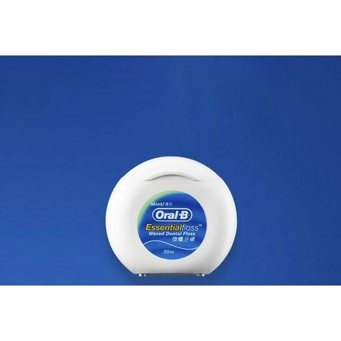 Mint Waxed Dental Floss, 50m, 2ea, 1pack - Image 2