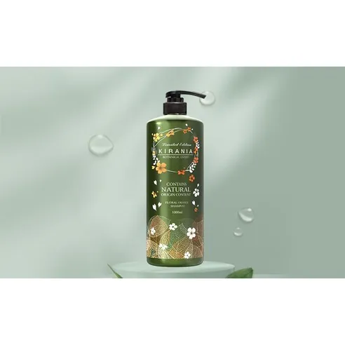 Botanical Scalp Shampoo [Floral Orange], 1,000ml, 1pack - Image 3