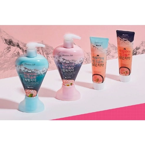 Himalaya Pinksalt Pumping Toothpaste [Floral Mint] - Image 2