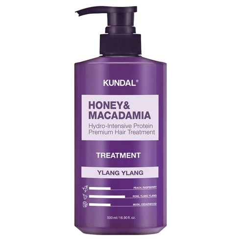 Honey & Macadamia Hair Treatment [Ylang Ylang], 500ml+500ml - Image 2