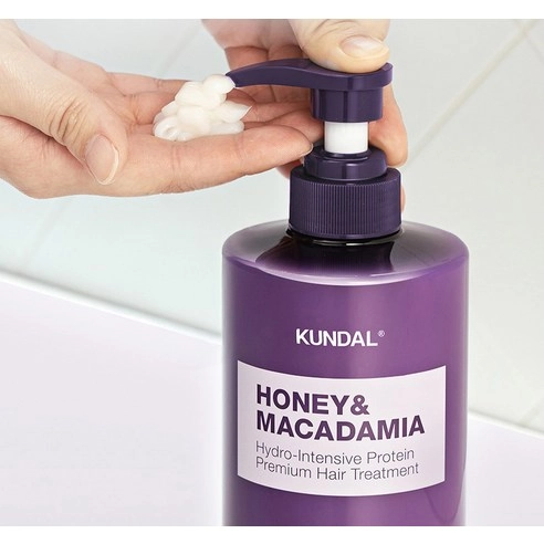 Honey & Macadamia Hair Treatment [Ylang Ylang], 500ml+500ml - Image 4