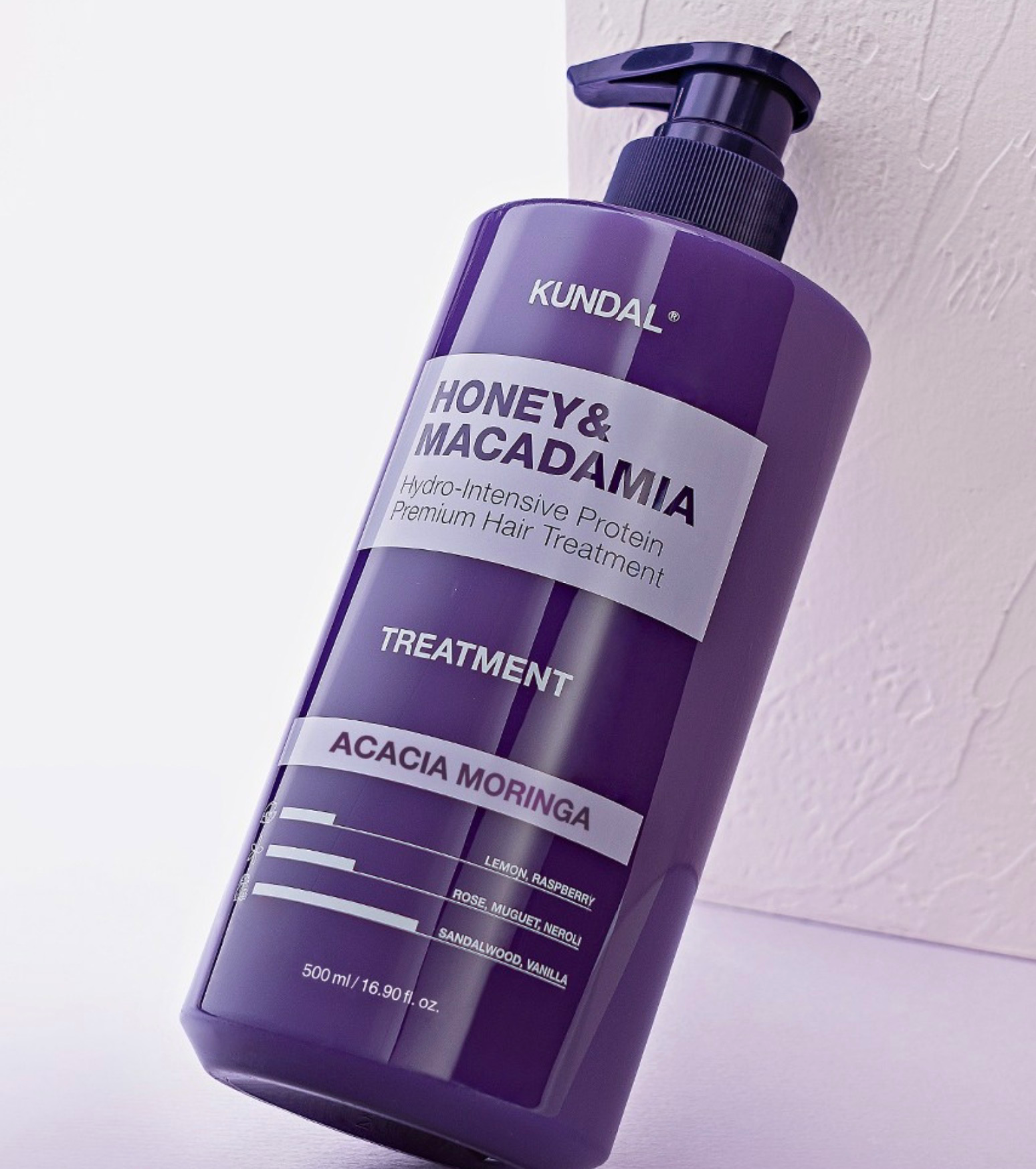 Honey & Macadamia Hair Treatment [Acacia Moringa], 500ml, 1pack - Image 3