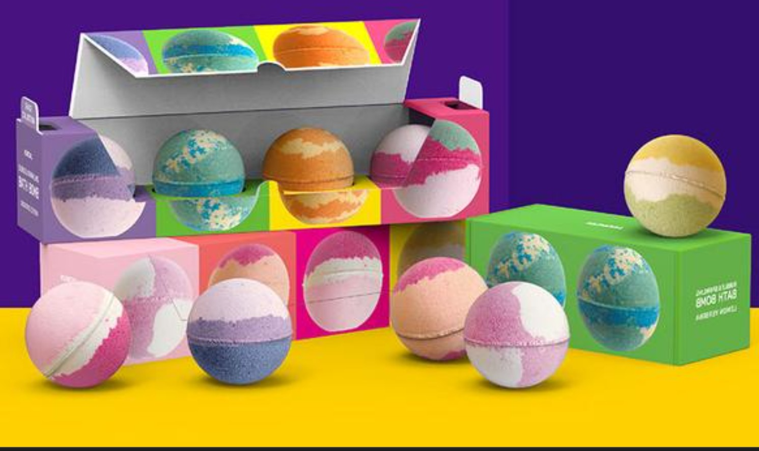 Bubble & Sparkling Bath Bomb [White Musk] - Image 2