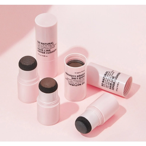 Hair Line Cover Cushion, 2.5g, Dark Brown, 1pack - Image 4