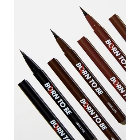 Born to Be Madproof Liquid Eyeliner, 0.6g, 01 Deep Black, 1pack - Image 3