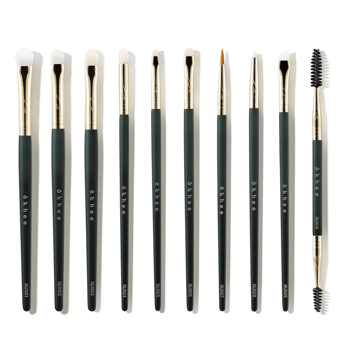 Okhee Eyeliner Brush NUN07, 1ea, 1pack - Image 2