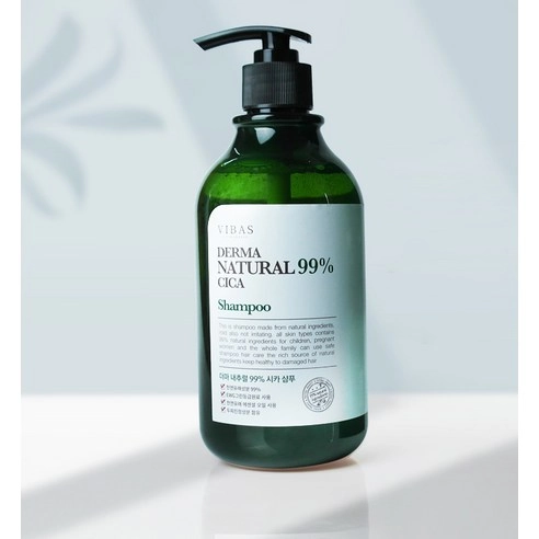 Derma Natural Cica Shampoo, 1kg, 1pack - Image 2