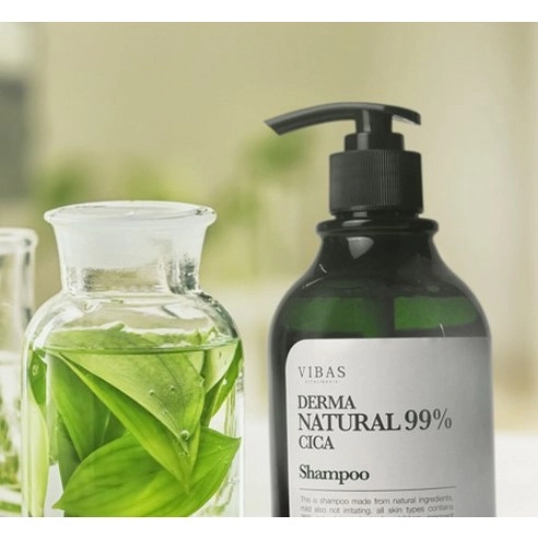 Derma Natural Cica Shampoo, 1kg, 1pack - Image 3