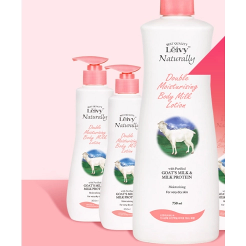 Goat Milk Body Lotion, 750ml, 1pack - Image 2
