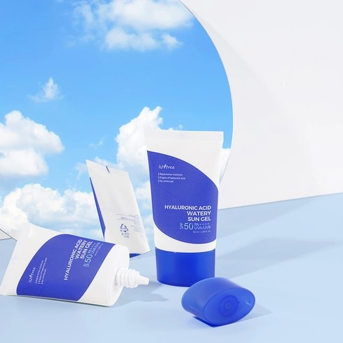Hyaluronic Acid Watery Sun Gel [SPF50+/PA++++], 50ml, 1pack - Image 3
