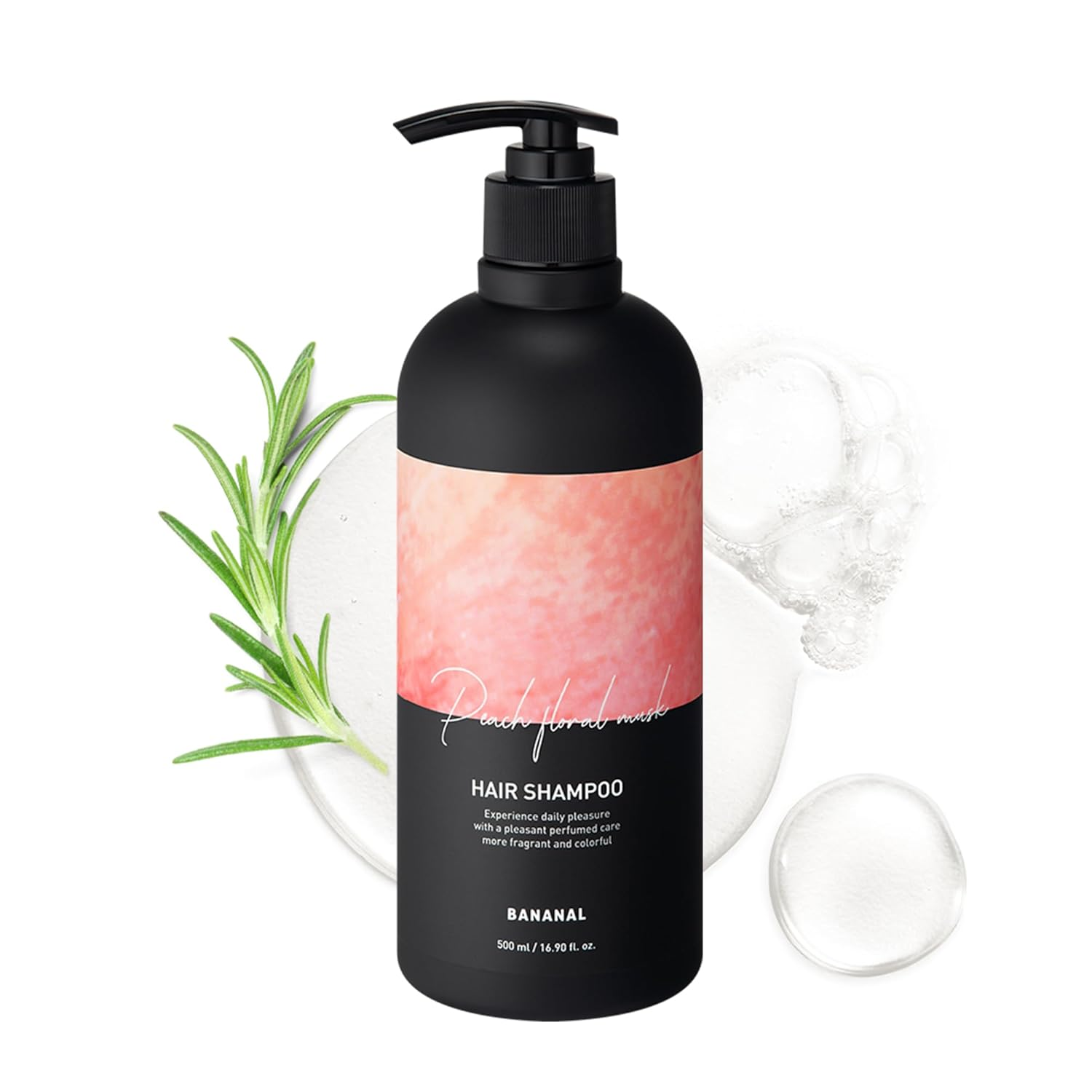 シャンプー COSME CARE 5 SHAMPOO 5L Perfumed Hair Shampoo [Peach Floral Musk], 500ml, 1pack