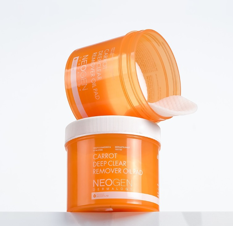 Carrot Deep Clear Remover Oil Pad, 60ea, 1pack - Image 2