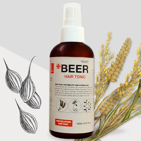 Beer Yeast Hair Tonic, 160ml, 1pack - Image 3