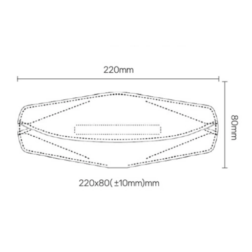 Light 3D Mask KF-AD Large, 25ea - Image 8