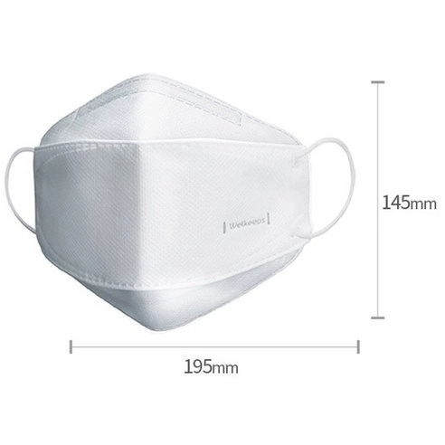 Smart Fine Dust Mask KF80 Large - Image 6