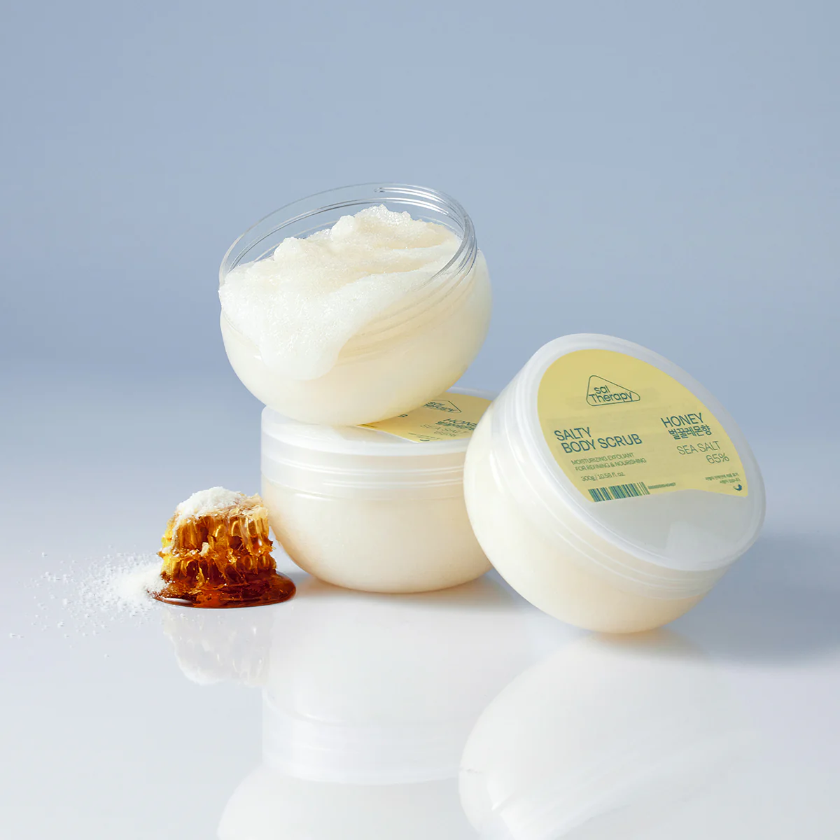 Salty Honey Body Scrub, 300g, 1pack - Image 2