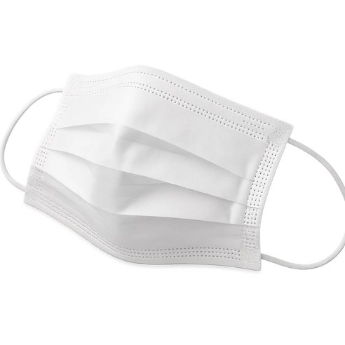 Disposable Mask White, 50ea, 1pack - Image 4