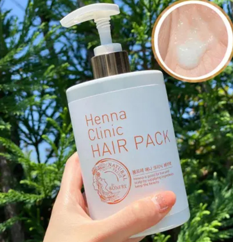 Henna Clinic Hair Pack, 400ml, 1pack - Image 2