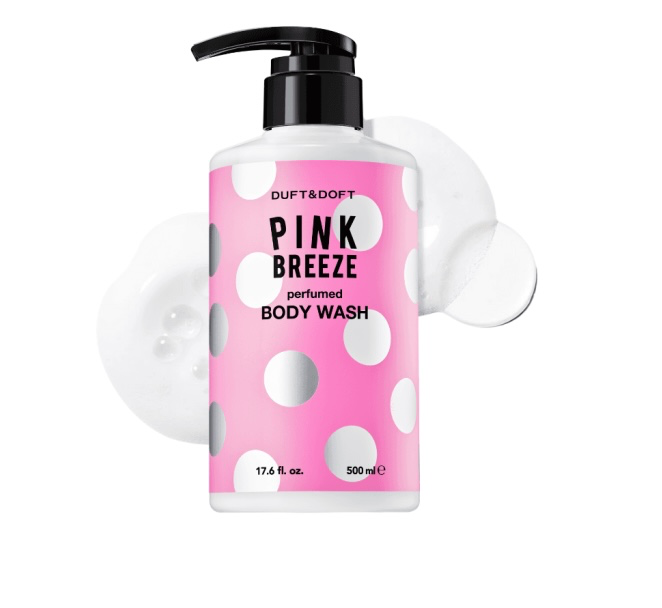 Pink Breeze Perfumed Body Wash, 500ml, 1pack - Image 2