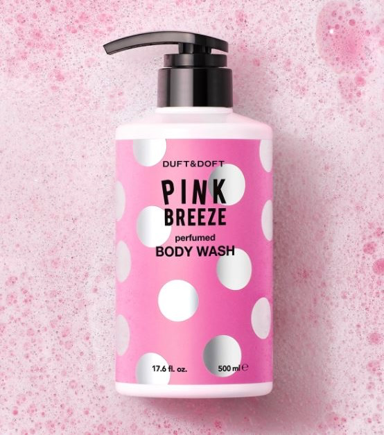 Pink Breeze Perfumed Body Wash, 500ml, 1pack - Image 3