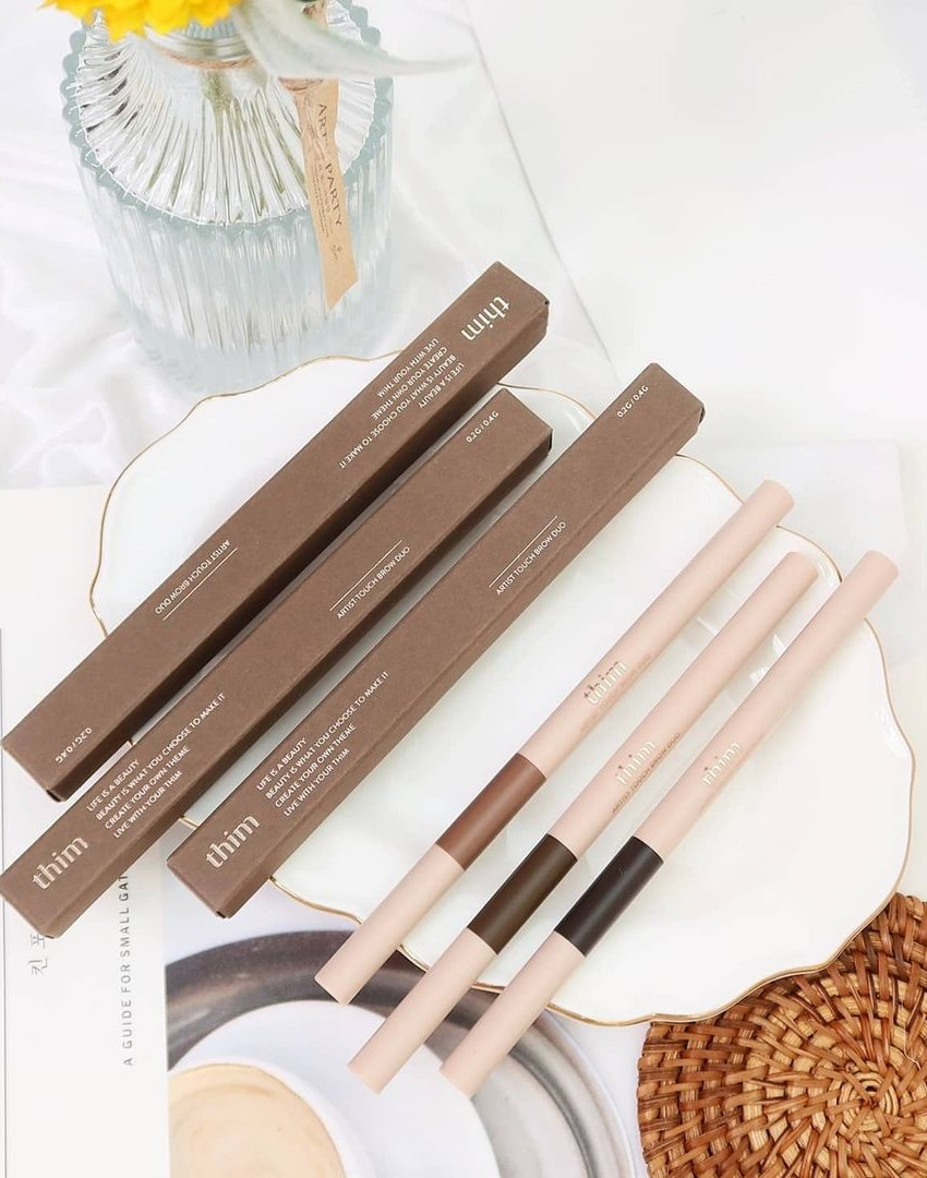 Artist Touch Brow Duo, 0.6g, 01 Cocoa Brown, 1pack - Image 2