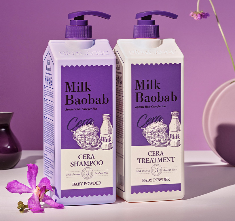 Cera Shampoo [Baby Powder], 1,200ml, 1pack - Image 2