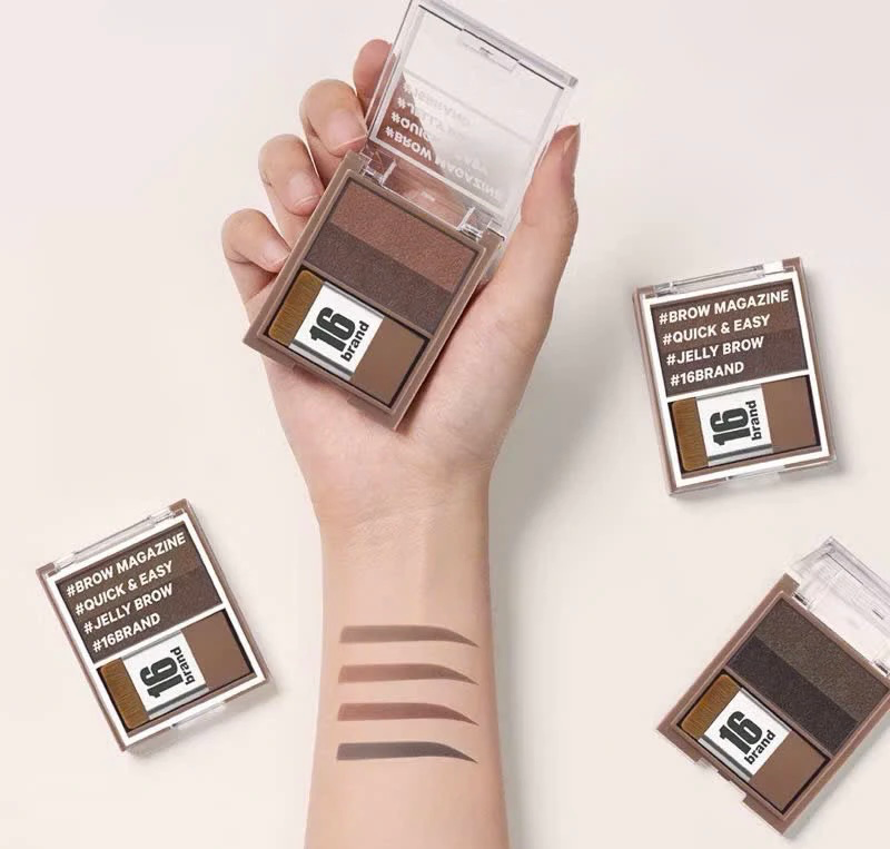 16 Brow Magazine, 3.6g, Ash Brown, 1pack - Image 5