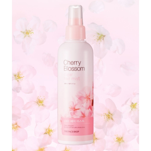 Cherry Blossom Clear Hair Mist, 200ml, 1pack - Image 4