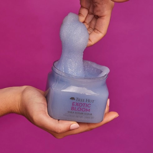 Shea Sugar Scrub [Exotic Bloom], 510g, 1pack - Image 2