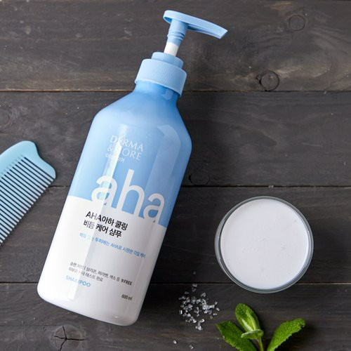 AHA Cooling Dandruff Care Shampoo, 600ml, 1pack - Image 2