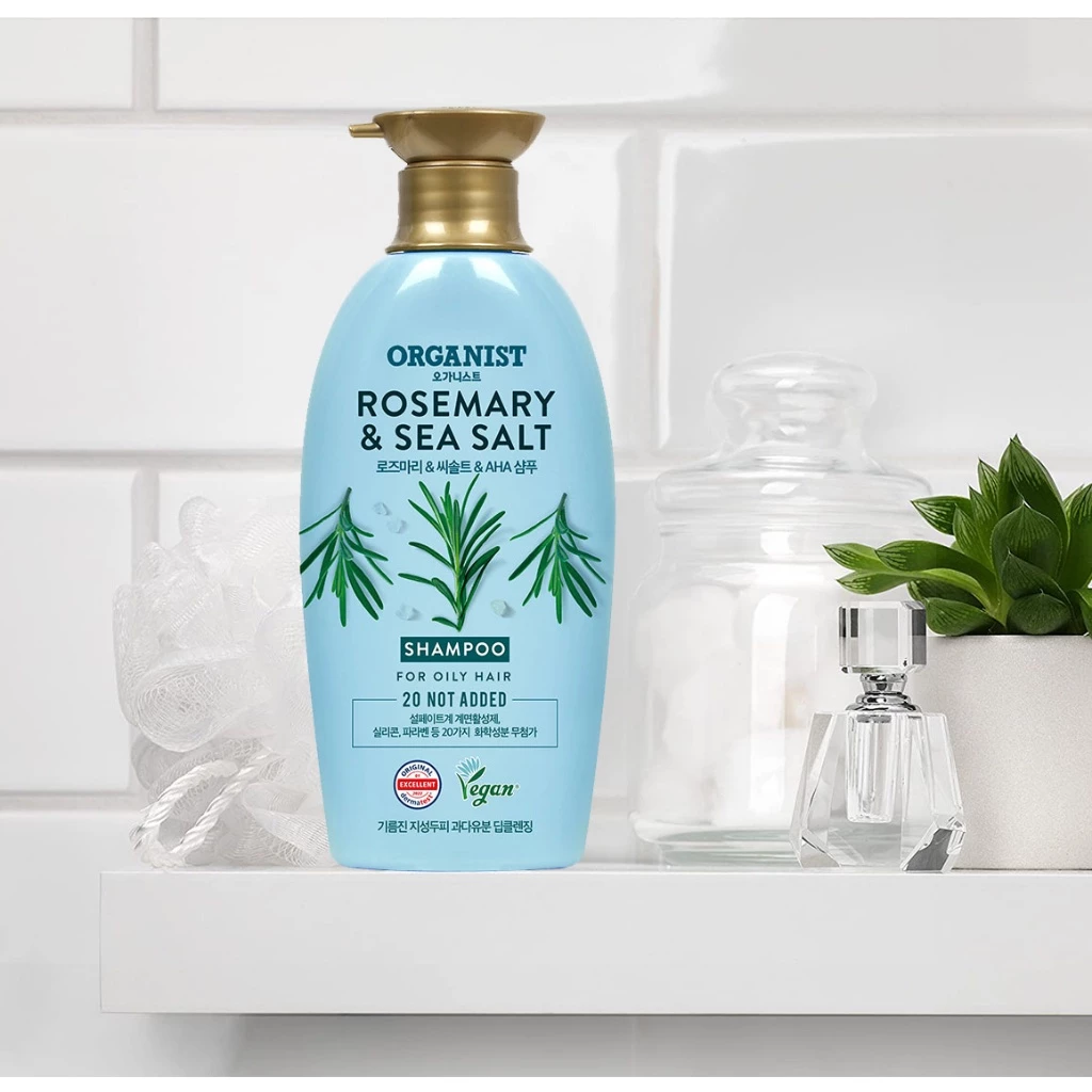 Rosemary & Sea Salt + Micellar Shampoo, 500ml, 1pack - Image 2