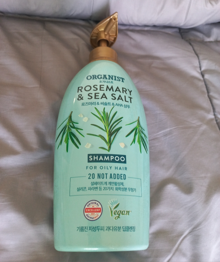 Rosemary & Sea Salt + Micellar Shampoo, 500ml, 1pack - Image 3